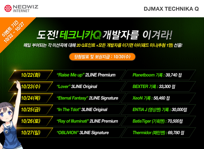 [네오위즈인터넷] 이미지- ‘DJMAX TECHNIKA Q for Kakao’ 이벤트 이미지.jpg